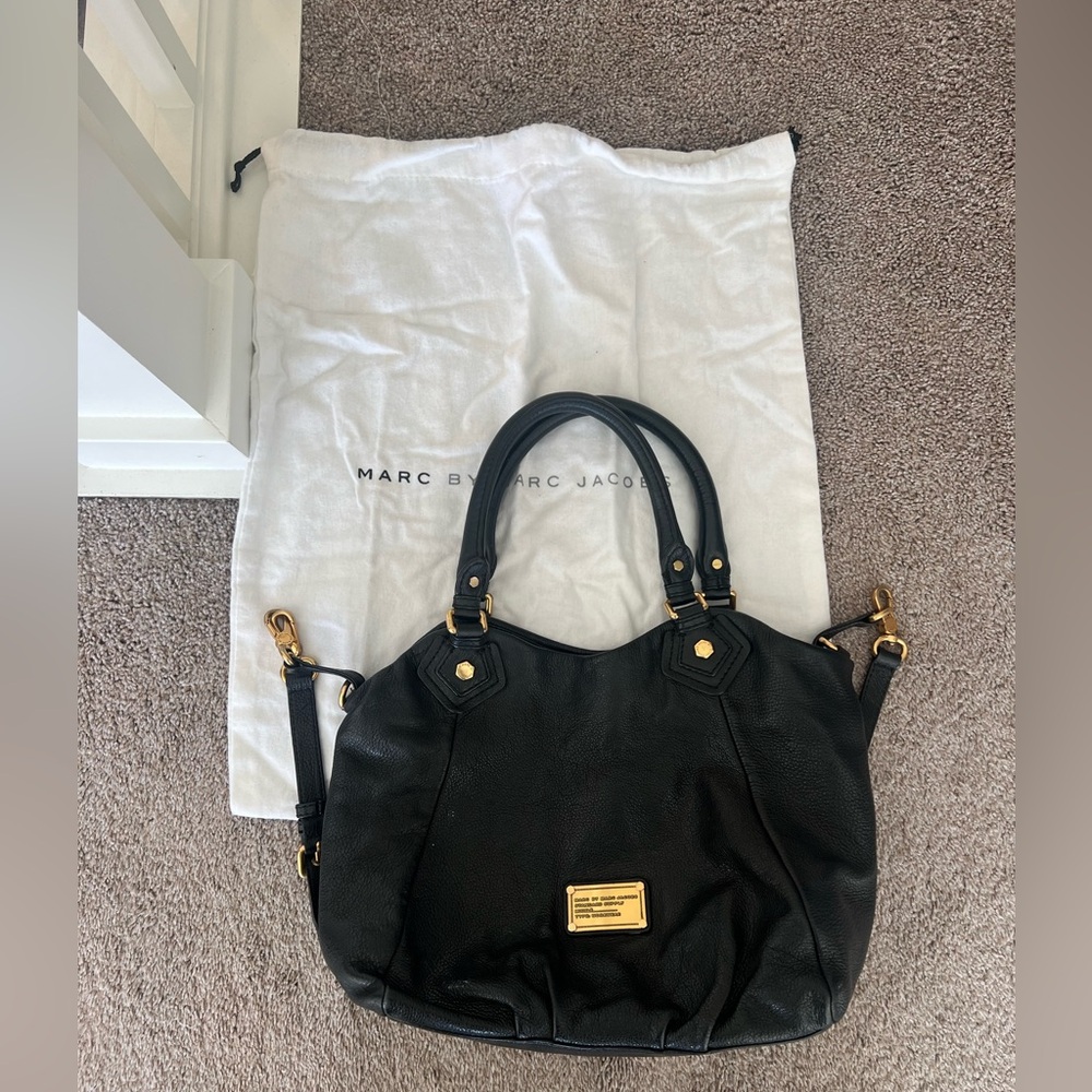 Marc by Marc Jacobs black leather bag